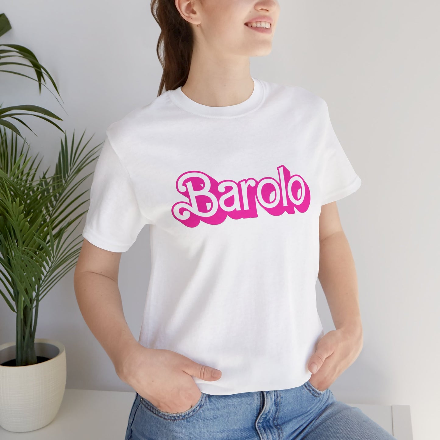 Barolo Pink Unisex Jersey