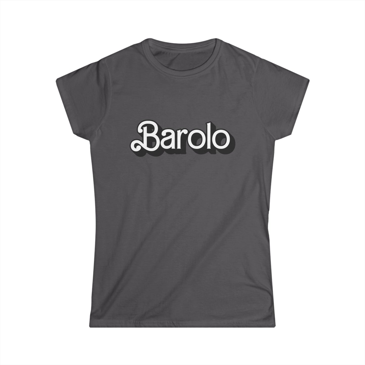 Barolo Black&White Damska Softstyle Tee