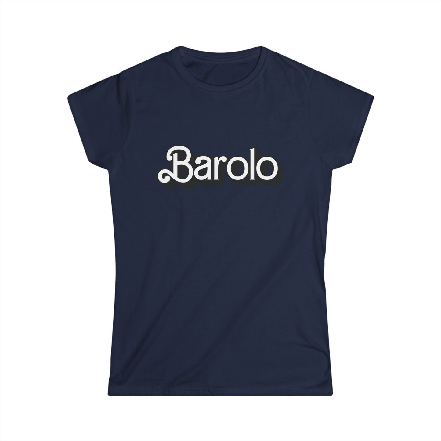 Barolo Black&White Damska Softstyle Tee